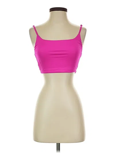 Pre-owned Shein Sleeveless Top Pink Strapless Neckline Tops