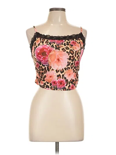 Pre-owned Shein Sleeveless Top Pink Sweetheart Neckline Tops