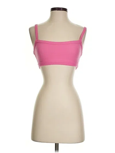 Pre-owned Shein Sleeveless Top Pink Sweetheart Neckline Tops
