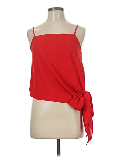 Pre-owned Shein Sleeveless Top Red One Shoulder Neckline Tops