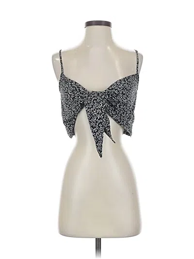 Pre-owned Shein Sleeveless Top Silver Sweetheart Neckline Tops