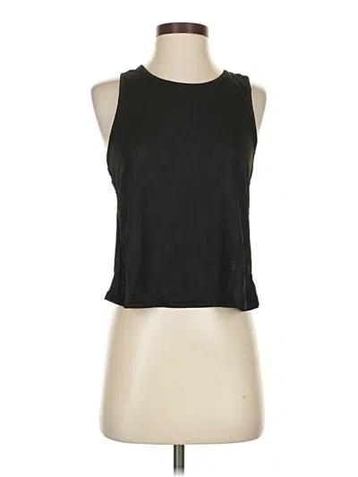 Pre-owned Shein Sleeveless T-shirt In Black