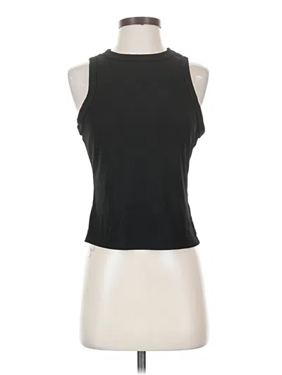 Pre-owned Shein Sleeveless T-shirt In Black