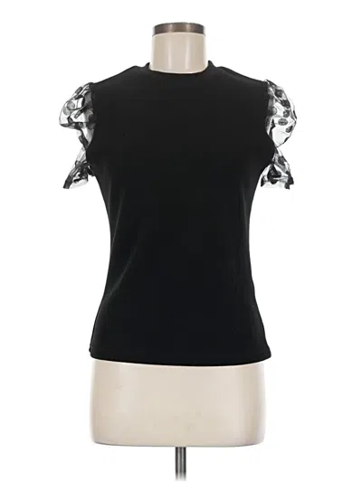 Pre-owned Shein Sleeveless T-shirt In Black