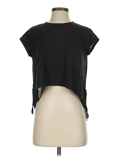 Pre-owned Shein Sleeveless T-shirt In Black