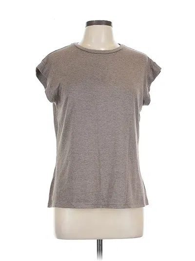 Pre-owned Shein Sleeveless T-shirt In Gray