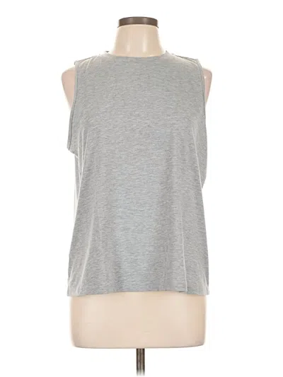 Pre-owned Shein Sleeveless T-shirt In Gray