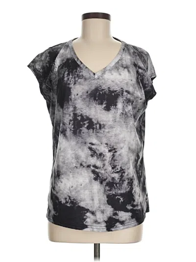 Pre-owned Shein Sleeveless T-shirt In Gray
