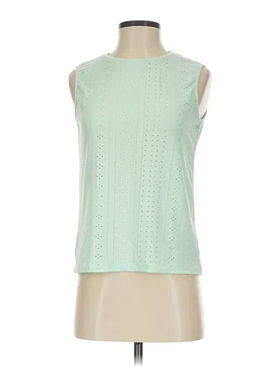 Pre-owned Shein Sleeveless T-shirt In Green