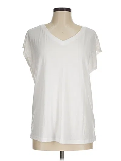 Pre-owned Shein Sleeveless T-shirt In Ivory