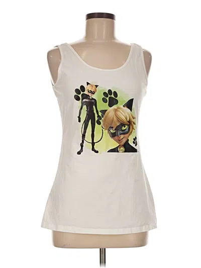 Pre-owned Shein Sleeveless T-shirt In Ivory