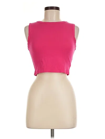Pre-owned Shein Sleeveless T-shirt In Pink