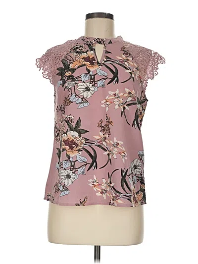 Pre-owned Shein Sleeveless T-shirt In Pink