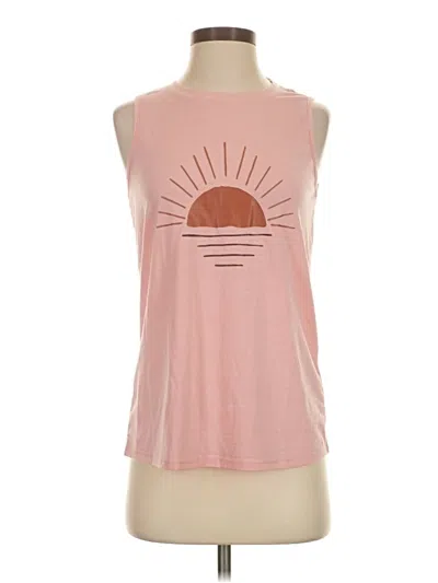 Pre-owned Shein Sleeveless T-shirt In Pink