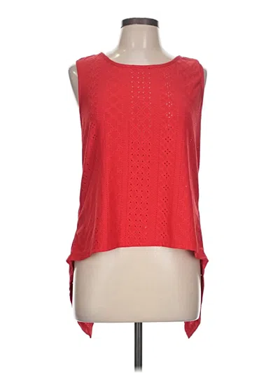 Pre-owned Shein Sleeveless T-shirt In Red