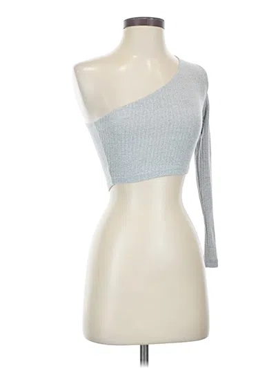 Pre-owned Shein Sleeveless T-shirt In Silver