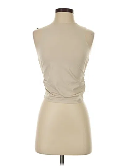 Pre-owned Shein Sleeveless T-shirt In Tan