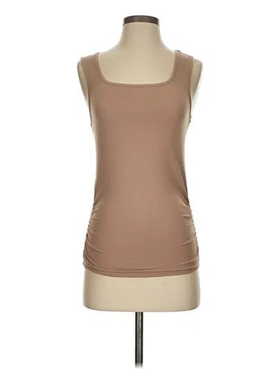 Pre-owned Shein Sleeveless T-shirt In Tan