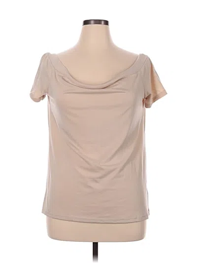 Pre-owned Shein Sleeveless T-shirt In Tan