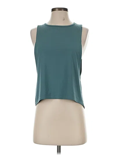 Pre-owned Shein Sleeveless T-shirt In Teal