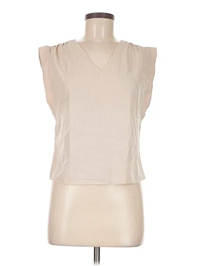 Pre-owned Shein Sleeveless T-shirt In White