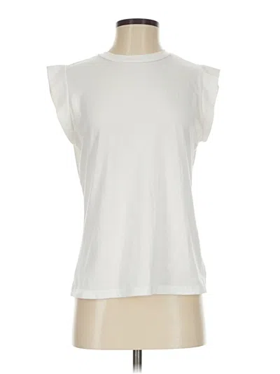 Pre-owned Shein Sleeveless T-shirt In White