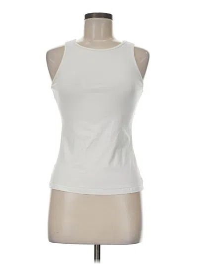 Pre-owned Shein Sleeveless T-shirt In White