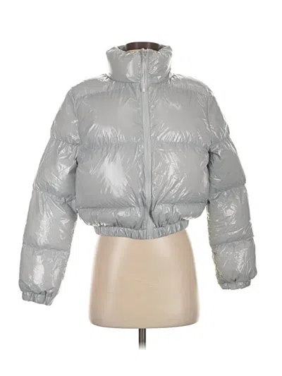 Pre-owned Shein Snow Jacket In Silver