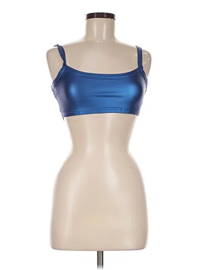 Pre-owned Shein Sports Bra In Blue