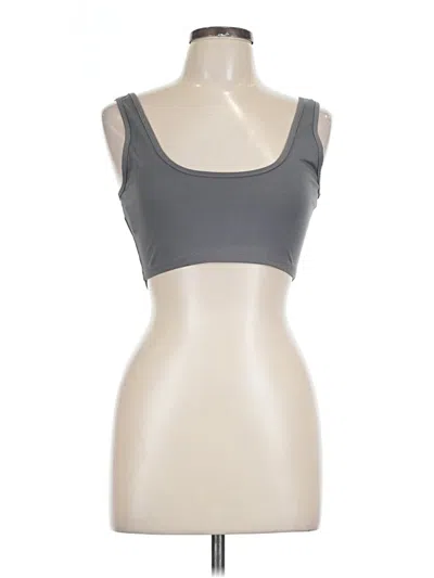 Pre-owned Shein Sports Bra In Gray