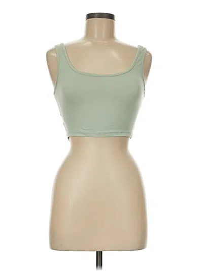 Pre-owned Shein Sports Bra In Green