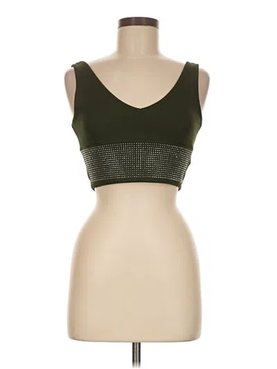 Pre-owned Shein Sports Bra In Green