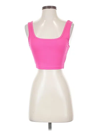 Pre-owned Shein Sports Bra In Pink
