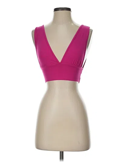 Pre-owned Shein Sports Bra In Pink