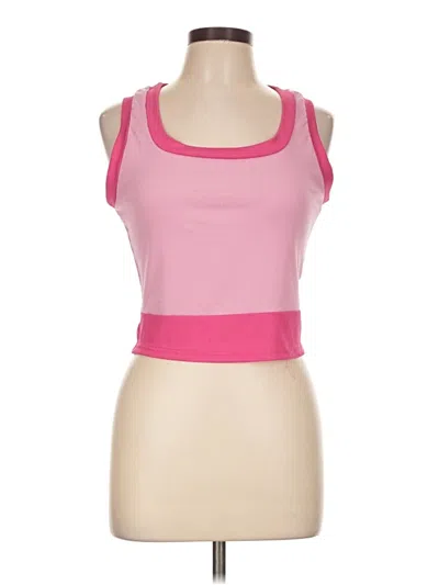 Pre-owned Shein Sports Bra In Pink