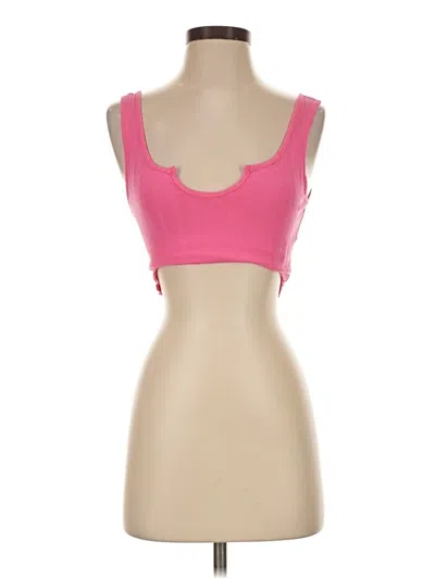 Pre-owned Shein Sports Bra In Pink