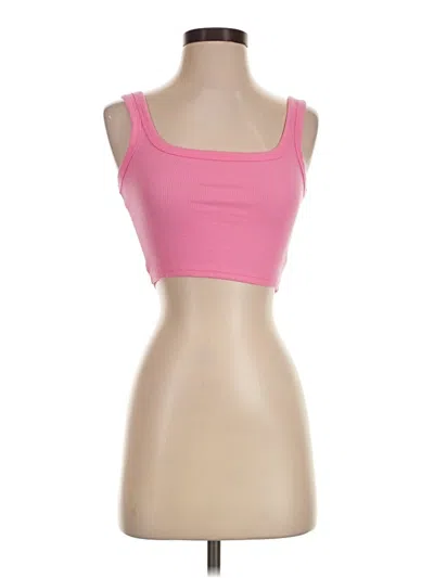 Pre-owned Shein Sports Bra In Pink