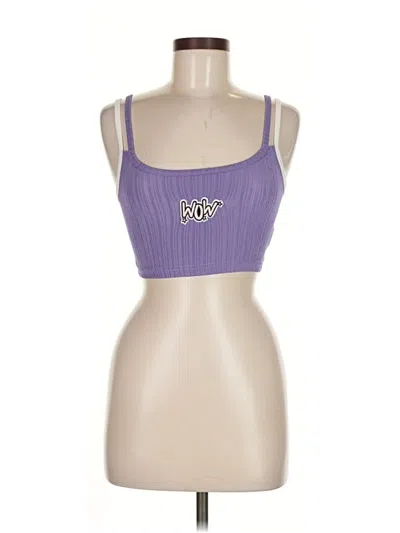 Pre-owned Shein Sports Bra In Purple