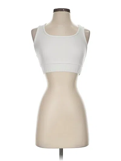 Pre-owned Shein Sports Bra In White