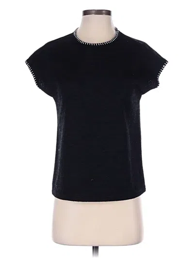 Pre-owned Shein Sweater Vest In Black