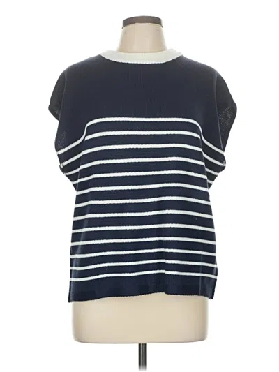 Pre-owned Shein Sweater Vest In Blue