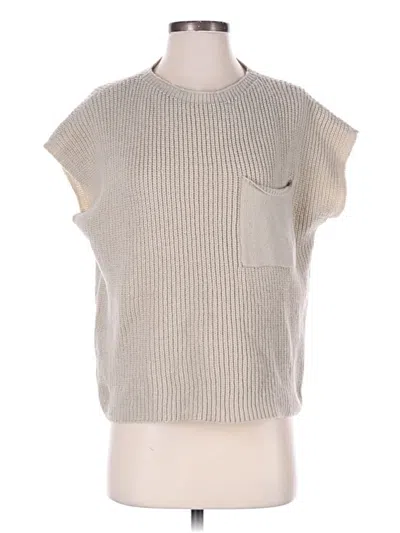 Pre-owned Shein Sweater Vest In Brown