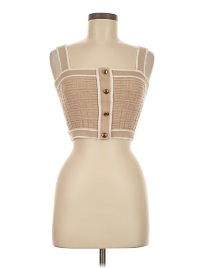 Pre-owned Shein Sweater Vest In Brown