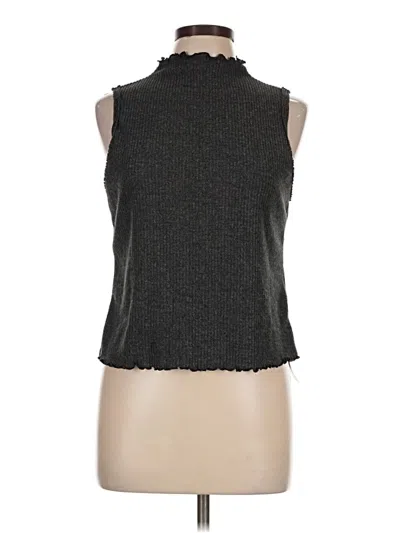 Pre-owned Shein Sweater Vest In Gray
