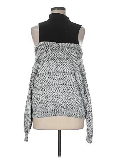 Pre-owned Shein Sweater Vest In Gray