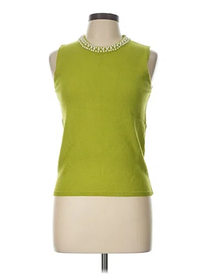 Pre-owned Shein Sweater Vest In Green