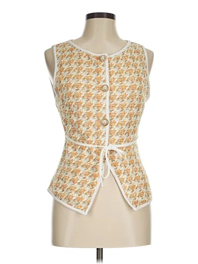 Pre-owned Shein Sweater Vest In Ivory