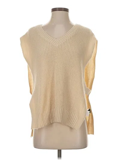 Pre-owned Shein Sweater Vest In Ivory