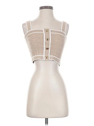 Pre-owned Shein Sweater Vest In Ivory