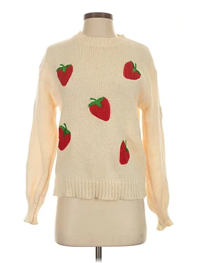 Pre-owned Shein Sweater Vest In Ivory
